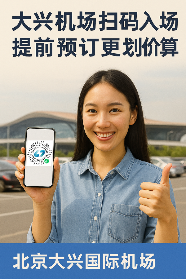 讓大興機(jī)場停車成為旅途里最簡單的一件事