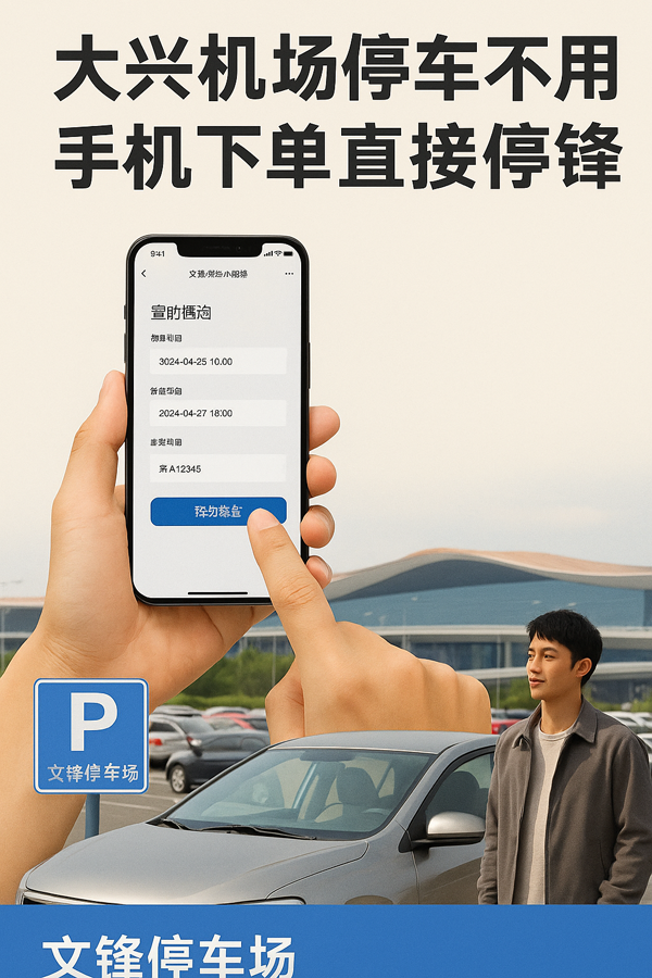 不想大興機場停車遇糟心事？選文鋒，提前給自己省麻煩